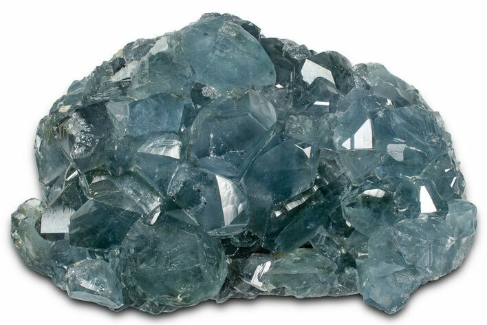 Sparkling Celestine (Celestite) Crystal Cluster - Madagascar #354454